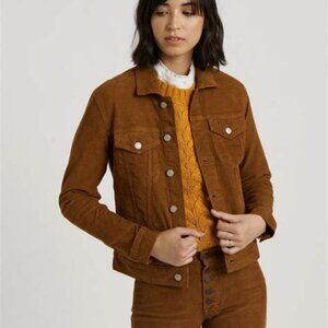 Corduroy Brown Lucky Brand Tomboy Trucker